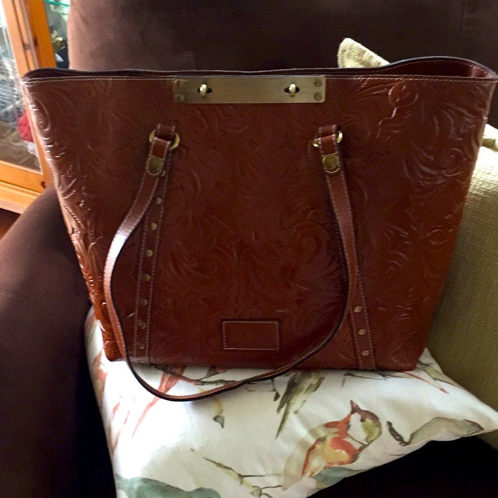 Patricia Nash Tooled Tote